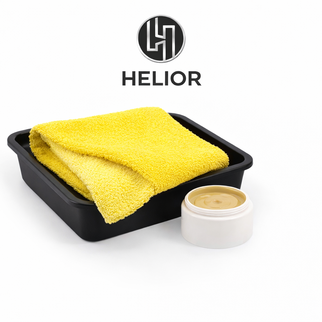 Dual-Sided Microfiber Car Cleaning Towel